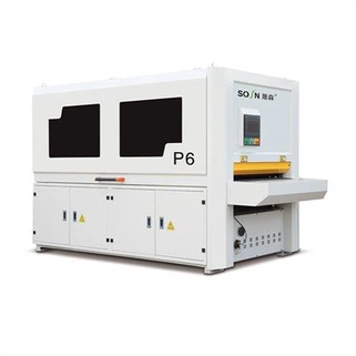 Schuurmachine voor houtborstels